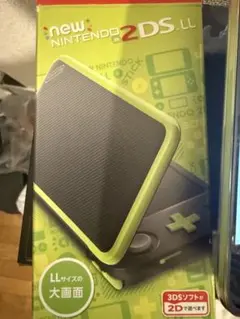 Newニンテンドー2DS LL ブラック×ライム