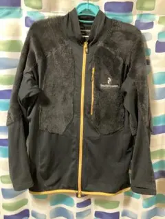 Peak Performance フリースジャケット 黒/グレー