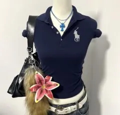 希少　polo ラルフローレン ポロシャツ ビックポニー　y2k グランジのサムネイル