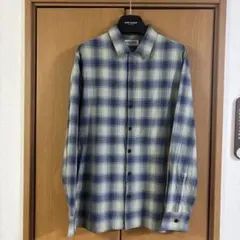 SAINT LAURENT チェック柄長袖シャツ　サイズ38のサムネイル