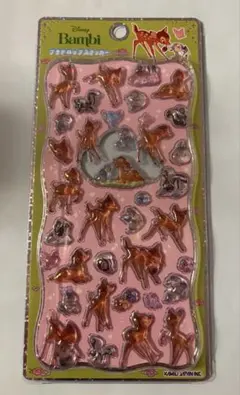 【正規品】プチドロップステッカー⭐︎バンビと仲間たち⭐︎カミオジャパン⭐︎ディズニー