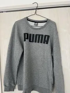 PUMA クルーネック スウェット グレー Mサイズのサムネイル