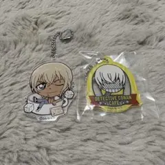 名探偵コナン　安室透　コナンカフェ　アクリルキーホルダー