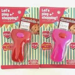〈新品未使用 〉人気ピピっと バーコードリーダー おままごと ピンク 赤のサムネイル