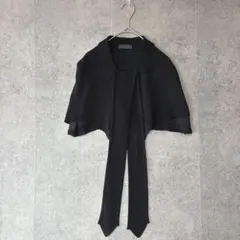 美品✨アンテプリマ ANTEPRIMA ニットケープ ボレロ ショート丈シルク混のサムネイル