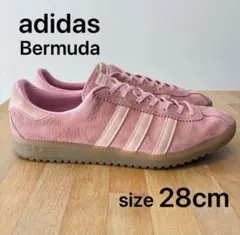 アディダスオリジナルス バミューダ ピンクスエードGY7386ガムソール28cm