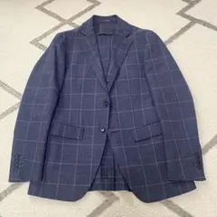 即購入大歓迎☆ORIHICAビジネスジャケット　ビジネスカジュアル　ウール麻素材