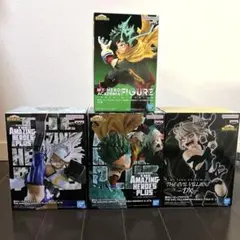 僕のヒーローアカデミア　緑谷出久　トガヒミコ　ミルコ　プライズ　フィギュアセット