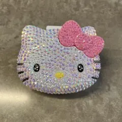 ミルキーストーンデコ　ハローキティ　アクセサリーケース