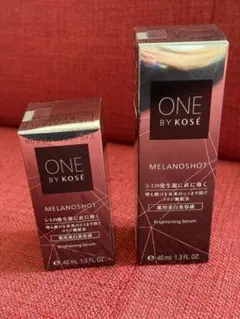 ONE BY KOSÉ メラノショット40mLと詰め替え用40mLの２本セット