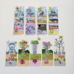 ブックマークコレクション たまごっちのプチプチおみせっち　9枚　かぶりなし