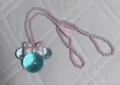 【美品】ディズニー ミニーマウス 光るペンダントのサムネイル