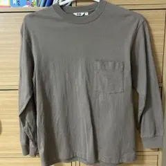 UNIQLO U オリーブ　長袖カットソー M