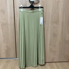 ユニクロ シフォンプリーツロングスカート