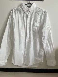 GAP スリムフィット ドット柄 長袖シャツ メンズ XS