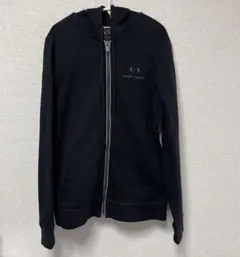 Armani Exchange ブラック フルジップ パーカーのサムネイル