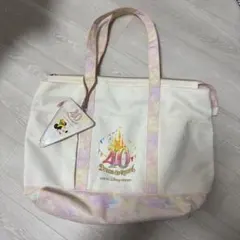 【TDR限定】ディズニー　40周年　トートバッグ　ドリームゴーラウンド