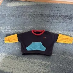 Moujonjon カラーブロック トレーナー 80cm