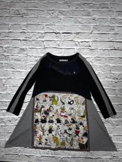 良品　オレボレブラ　アルベロベロ　チュニックワンピース　ｗ7325-1014-⑪