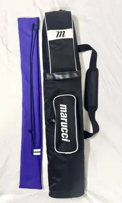 【美品】 marucci マルーチ バットケース 3本入れ バットスリーブ付き