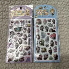 ラブブ　立体シール　2枚セット