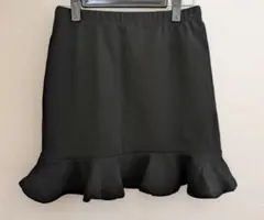 黒スカート　ミニスカート　shein