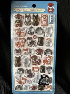 即日発送 新作 ボンボンドロップシール 犬 日本犬 正規品