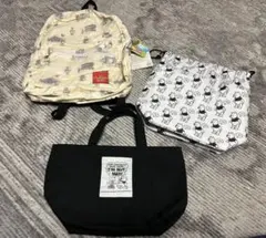プーさん　グッズ　まとめ売り　3点セット　リュック　トートバッグ　保冷バック