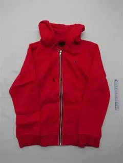 ◎トミー ヒルフィガー ジップアップパーカー レッド系 メンズ M