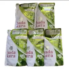 hadakara ボディソープ グリーンシトラスの香り 340ml 5個セットのサムネイル