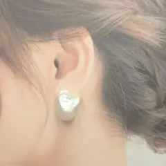 淡水真珠 バロックパールピアス《LARICA、ripsalis風》淡水パール