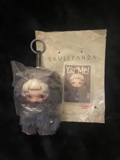 【POPMART】ぬいぐるみペンダント SKULLPANDA/Cerberus