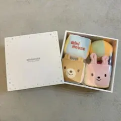 ミキハウス ベビーキューブセット おもちゃ 月齢フォト