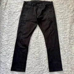 ラルフローレン ダメージデニム リペア加工 38x34