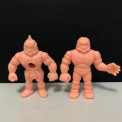 キン消し　パート22　サタンクロス(B)・(C)　肌色　当時物　2体セット