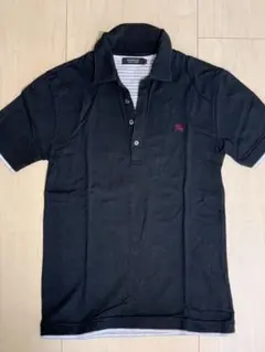 BURBERRY BLACK LABEL ポロシャツ ブラック
