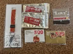 嵐　櫻井翔　赤　グッズ　まとめ売り　6点セット