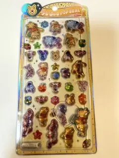 【正規品】 くまのプーさん　うるちゅるシール　ボンボンドロップ　うるちゅるPOP