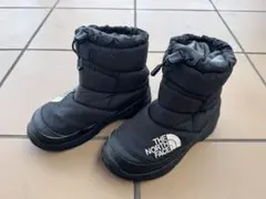 THE NORTH FACE 21cm ブラックヌプシブーティ　キッズ