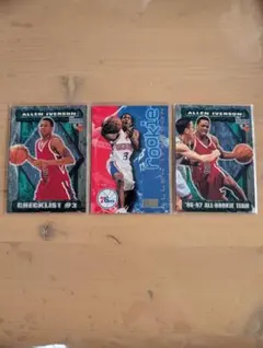 【666】NBAカード Allen Iverson 3枚セット