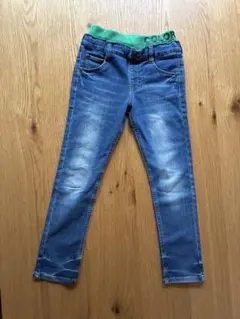 BREEZEブルーデニム 130スリムフィットパンツ男の子キッズジーパンロング