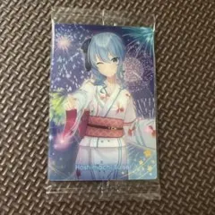 ホロライブ　星街すいせい　ウエハースカード