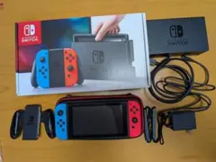 Nintendo Switch 本体 ネオンブルー/ネオンレッド　箱・おまけあり