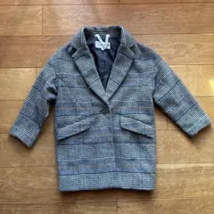 GLOBAL WORK チェック柄コート Mサイズ