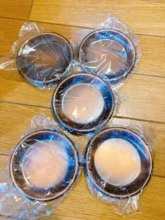 お皿 小皿 豆皿 銅色 5枚 まとめ売りのサムネイル