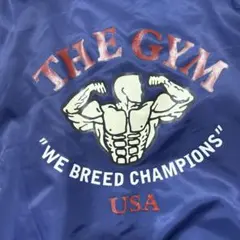 THE GYM ナイロンジャケット USA