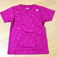 ヨネックス レディース バドミントンウェア ゲームシャツ マゼンダピンク