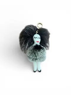 ⚫︎ファー素材ドールチャーム