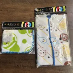 ［新品・未使用］しましまぐるぐる　タオルハンカチ&ループタオル