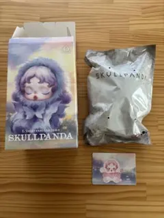 SKULLPANDA L’impressionnisme ぬいぐるみペンダント